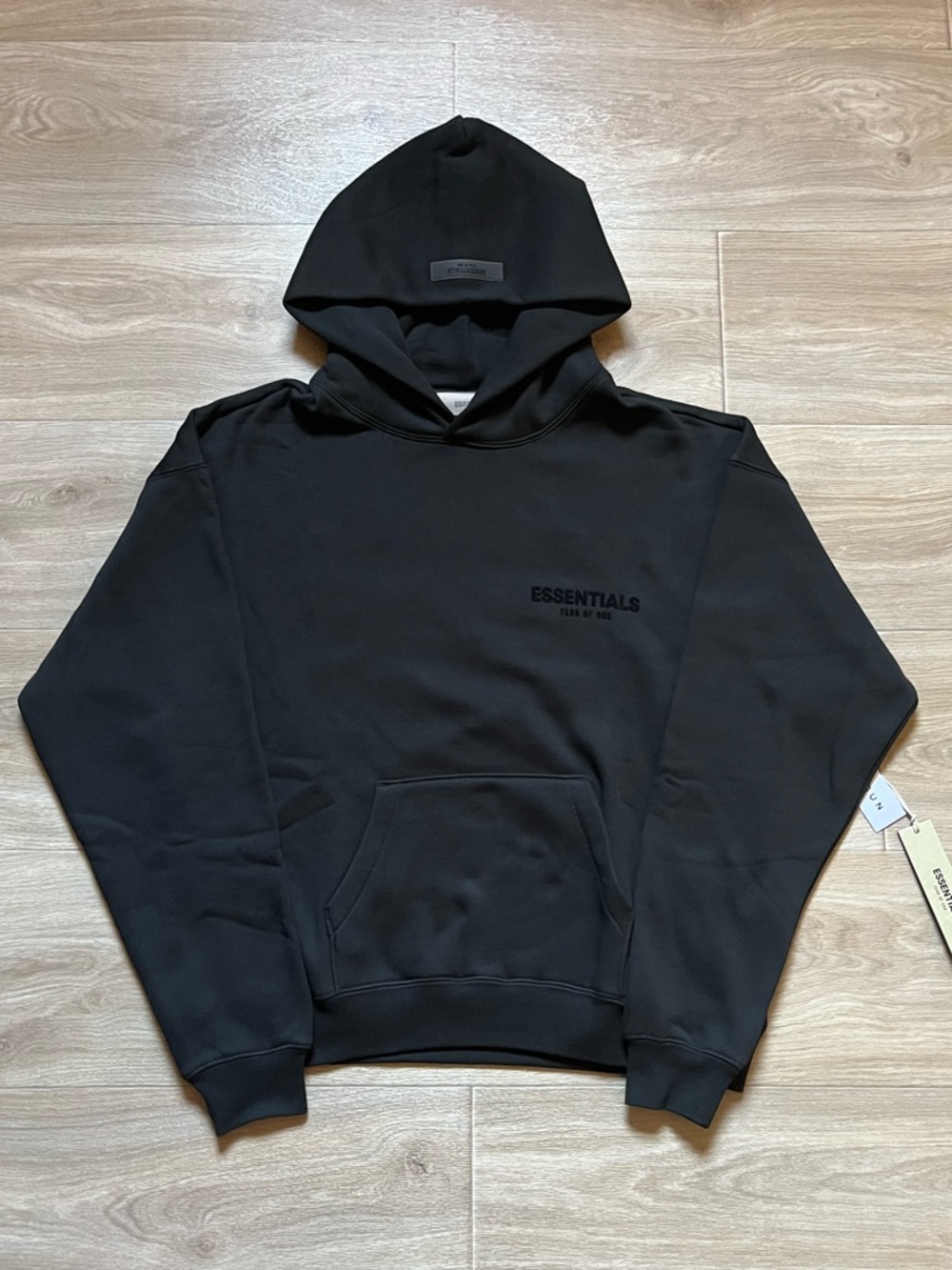 Essentials Fear Of God Stretch Limo Hoodie - Size XS